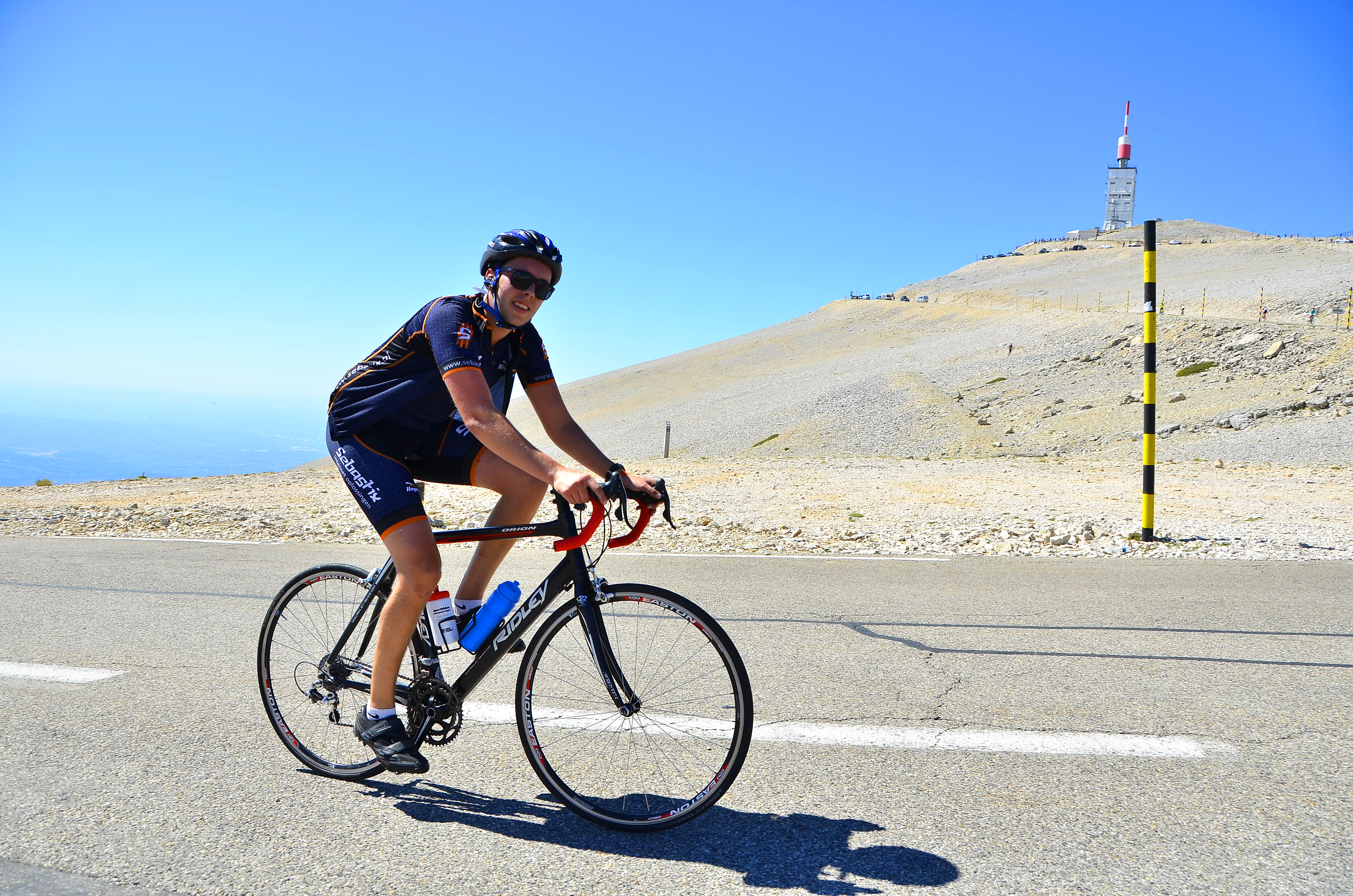 Mont ventoux met de fiets